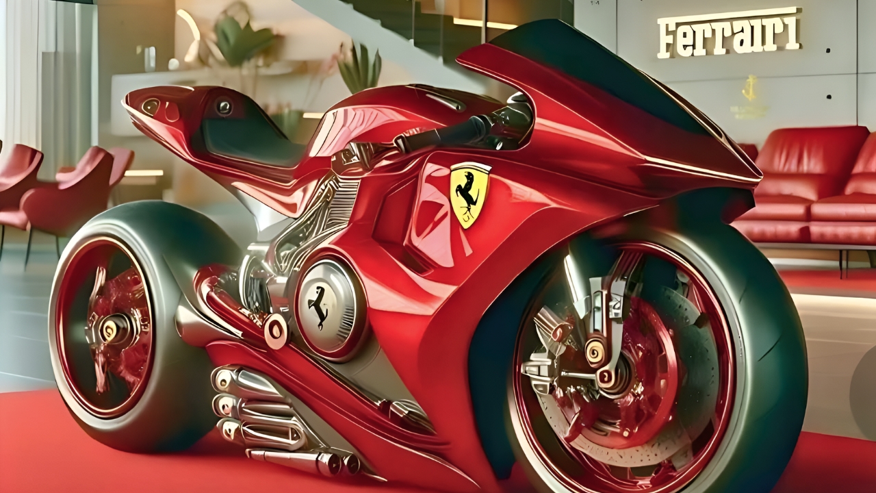 Ferrari Moto Concept 2026 – Supermoto de Lujo y Alto Rendimiento