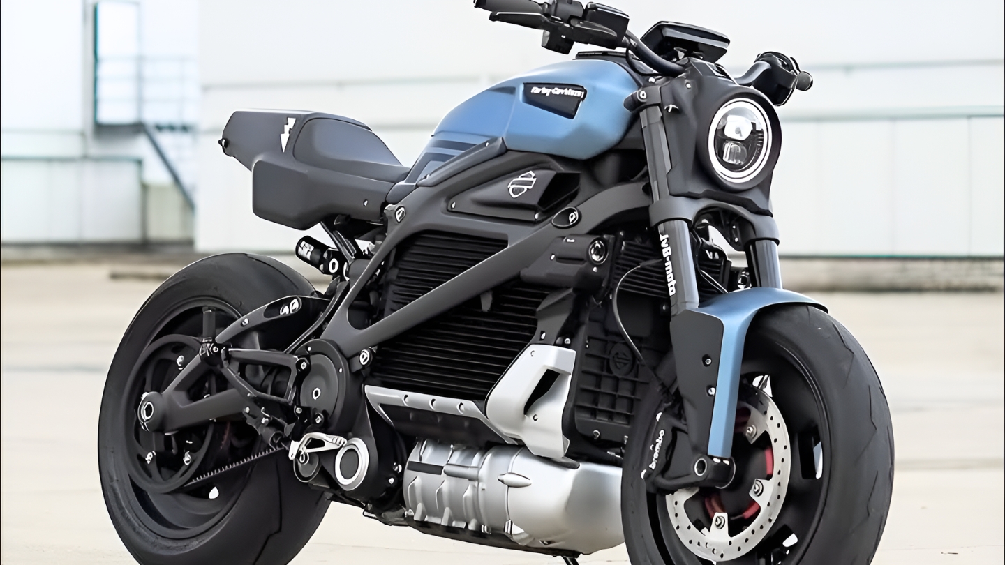 Harley-Davidson LiveWire “The Silent Alarm”: Moto Eléctrica Personalizada y Futurista