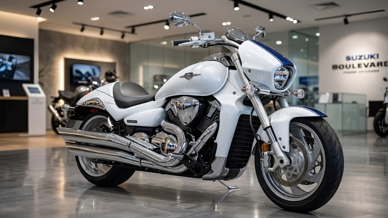 Suzuki Boulevard M109R: Moto Cruiser Musculosa con Estilo Único y Potencia Extrema