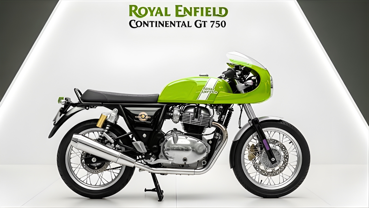 Royal Enfield Continental GT 650: Moto Café Racer Clásica con Potencia Moderna