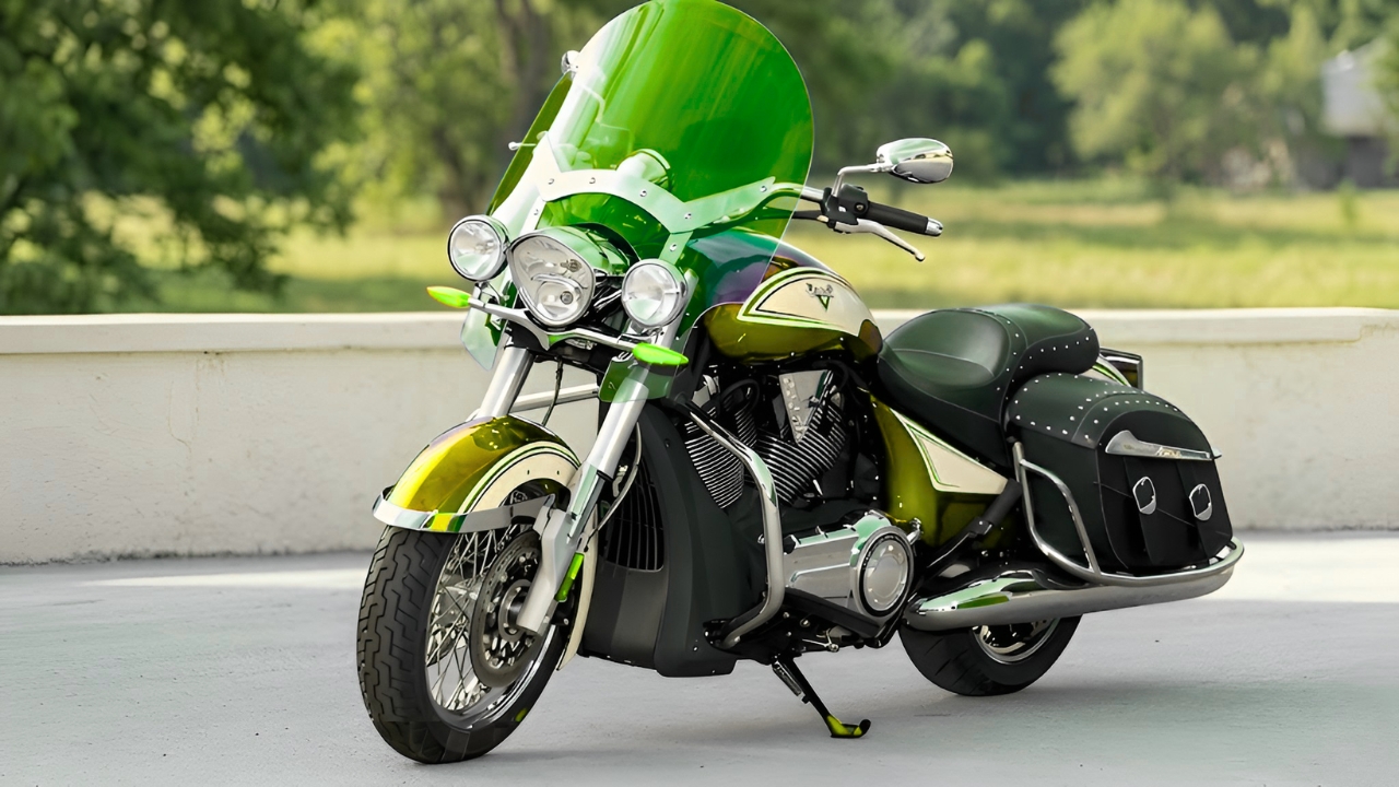 Victory Cross Roads Classic: Moto Clásica con Estilo y Potencia