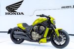 Honda Rebel 1100: Moto Cruiser en Color Verde Lima