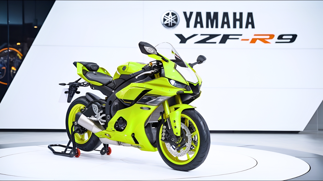 Yamaha YZF-R6 Verde Neón: Superdeportiva de Media Cilindrada con Diseño Radical, Aerodinámica Agresiva y Rendimiento de Pista para Amantes de la Velocidad