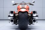 Motocicleta Personalizada Conceptual: Diseño 3D Moderno y Estilo Único