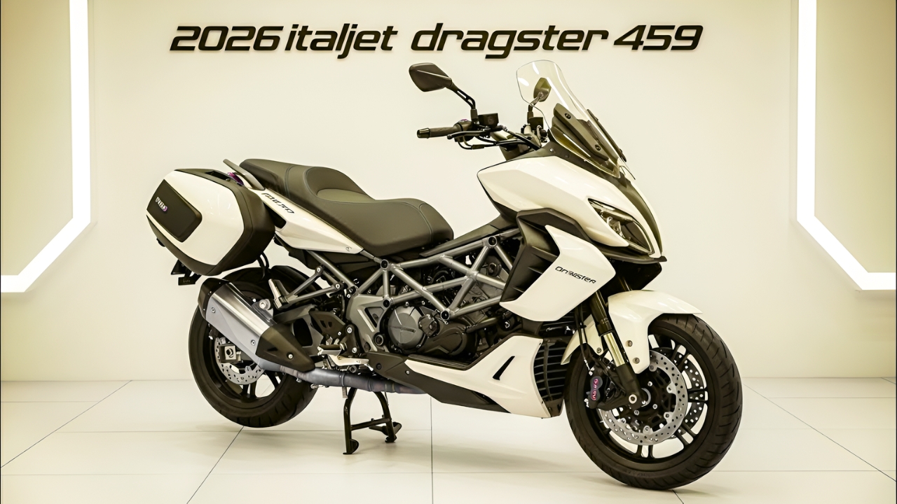 Italjet Dragster 459 2026: Scooter Deportivo con Diseño Futurista y Ágil