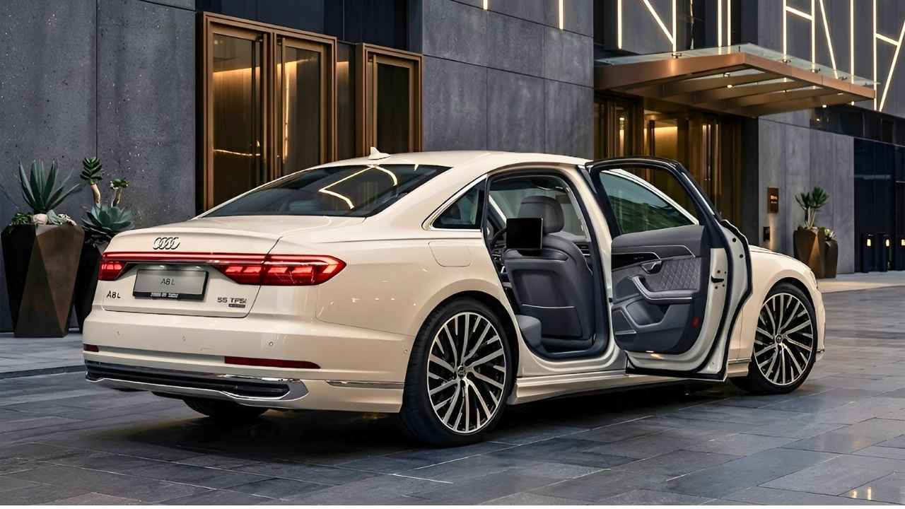 Audi A8 L 55 TFSI 2026: Recorrido Completo Interior y Exterior con Lujo y Tecnología