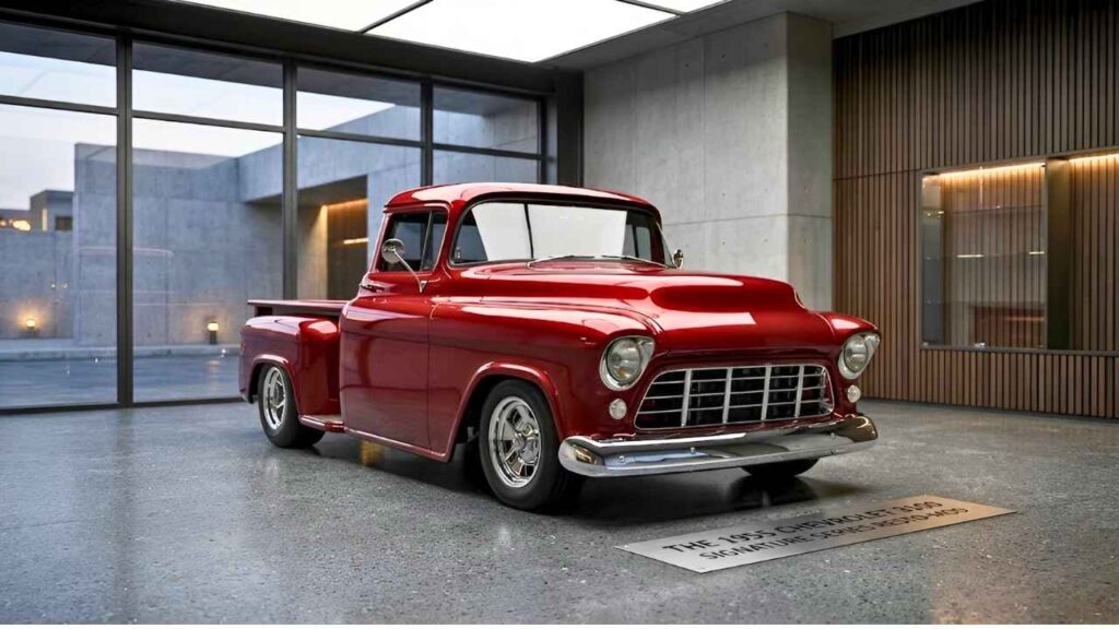 Chevrolet 3100 1955 Personalizada – Pickup Clásica Americana con Estilo Único