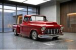 Chevrolet 3100 1955 Personalizada – Pickup Clásica Americana con Estilo Único