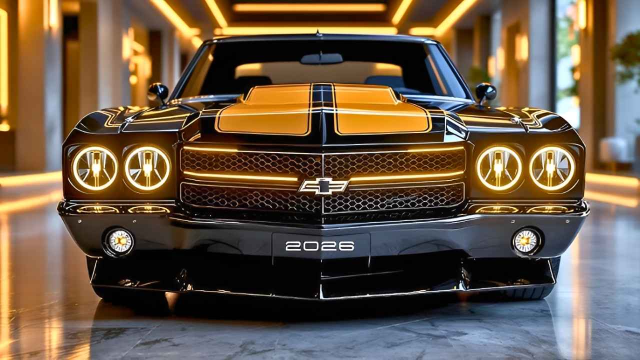Chevrolet Chevelle 70/SS 2026: El icónico muscle car renace con un diseño futurista impresionante