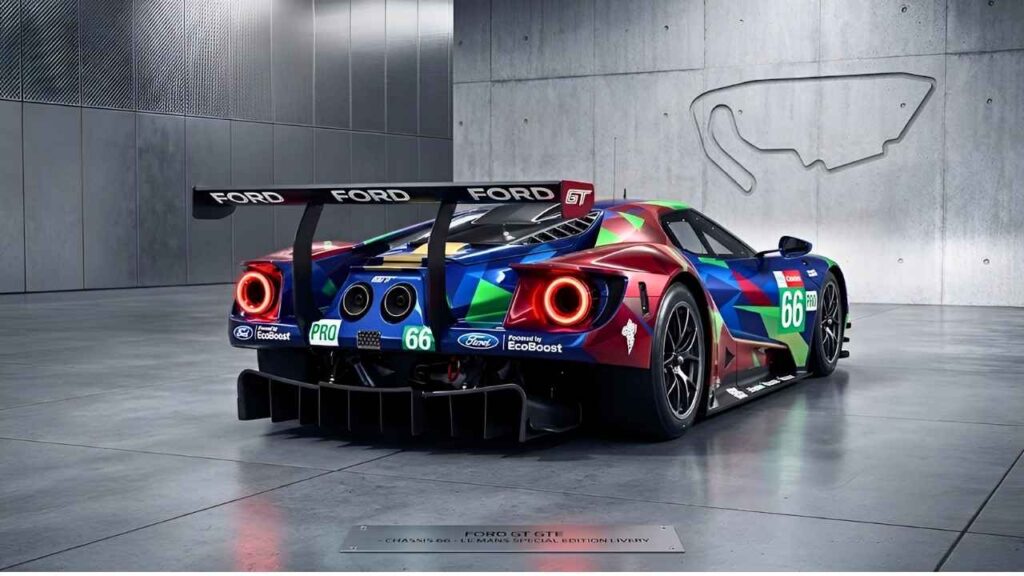 El Sonido Brutal del Ford GT LM EcoBoost de Competición: Aceleraciones, Reducciones y Pasadas a Toda Velocidad