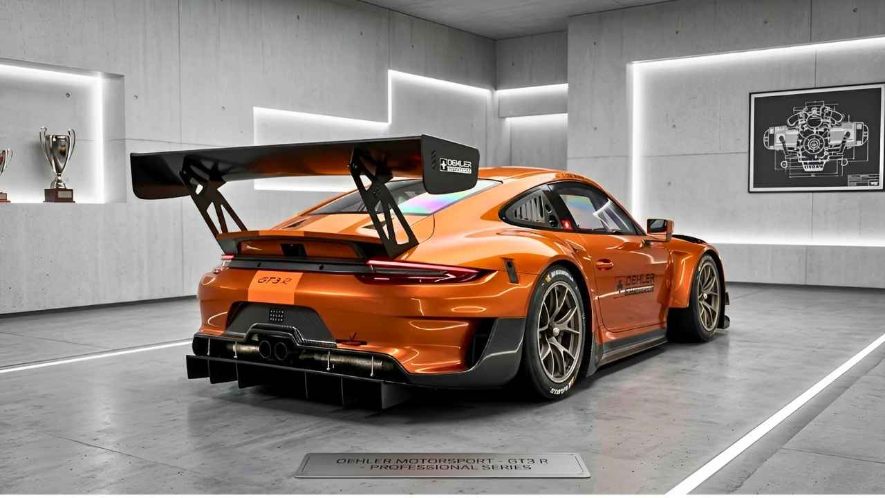 2 Porsche 991.2 GT3 R con Escape Directo: Sonido Brutal que Rivaliza con el 911 RSR GTE 2017