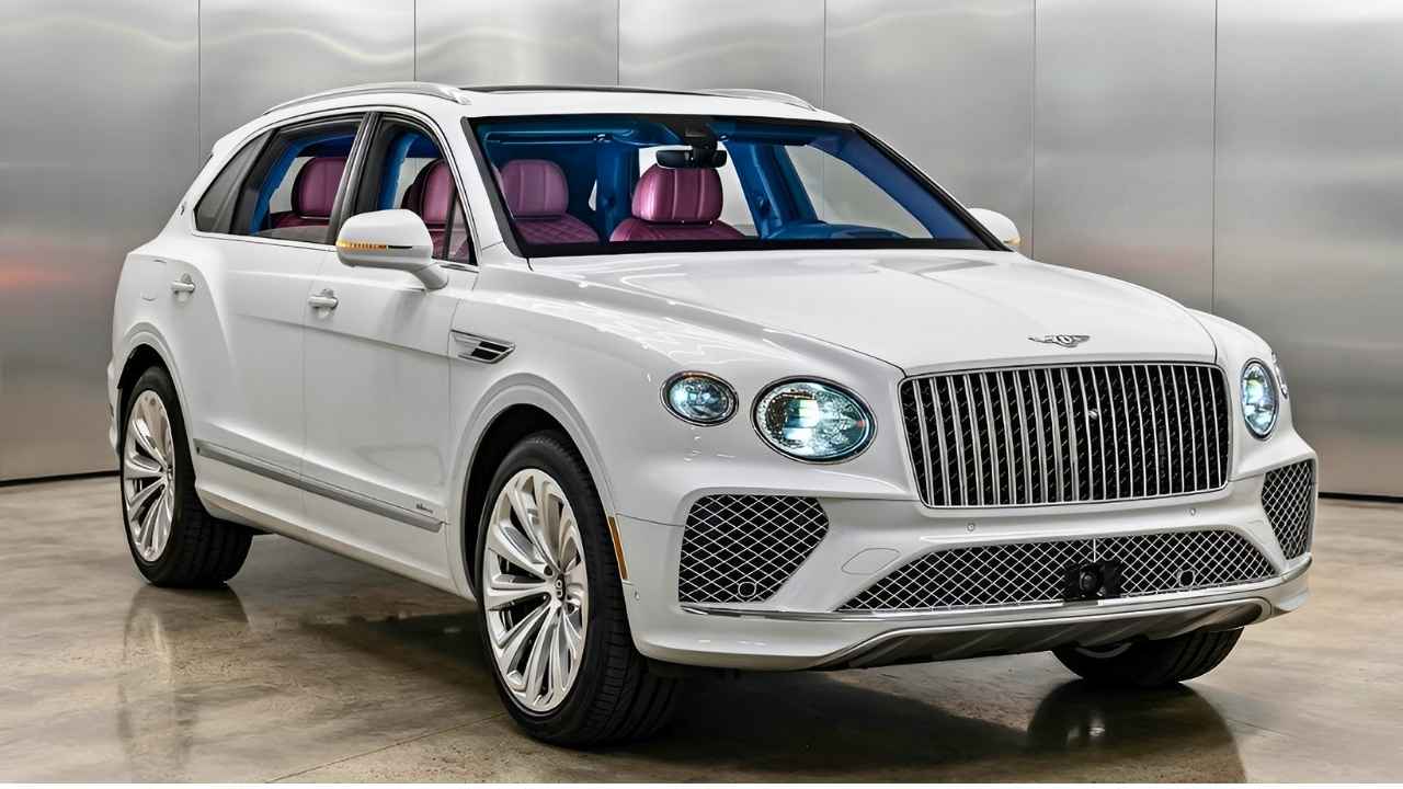 2026 Bentley Bentayga Azure EWB Blanco Glaciar: Sonido Interior Exterior