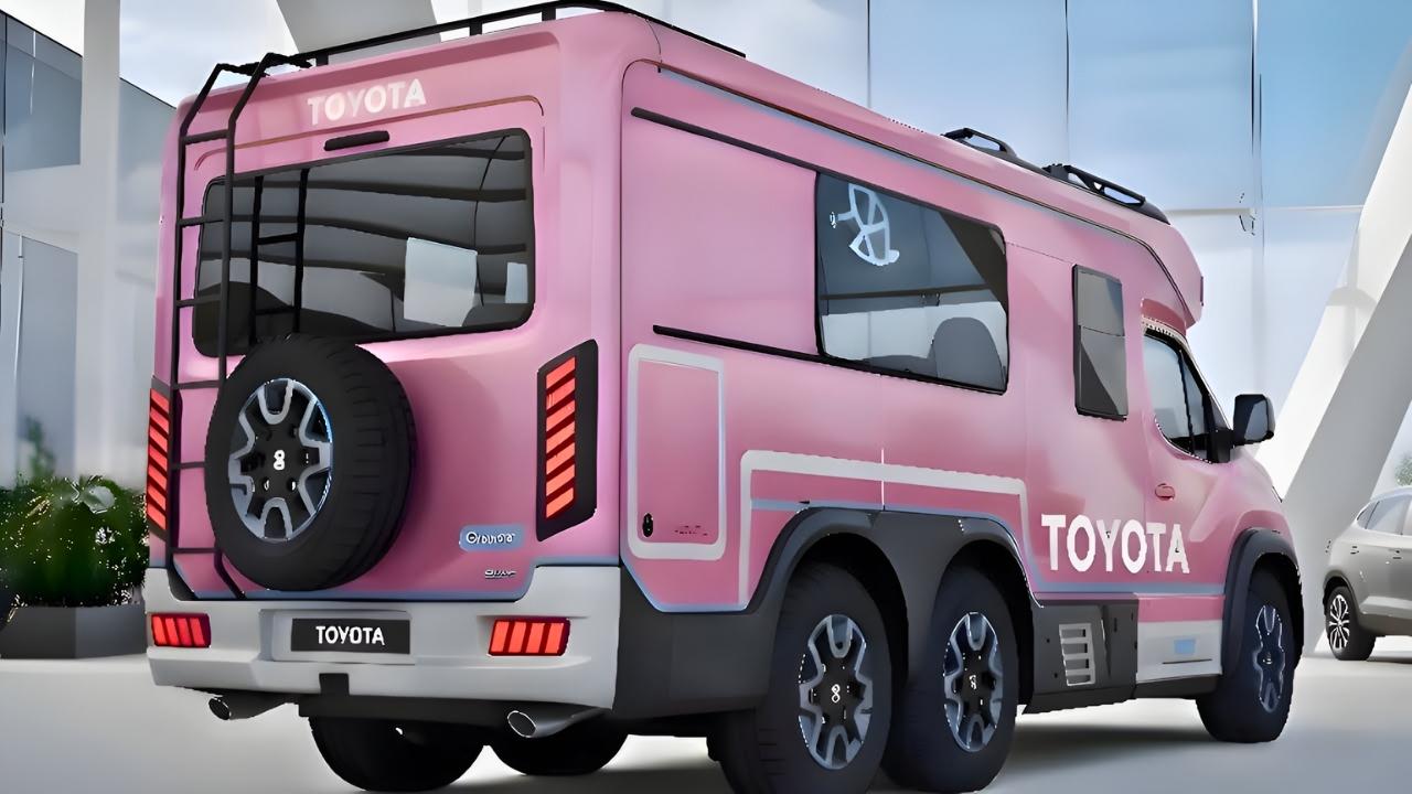 Asombrosa Toyota 6x6 Motorhome 2026: Secretos del Interior y Motor del Pink Cloud-Cruiser
