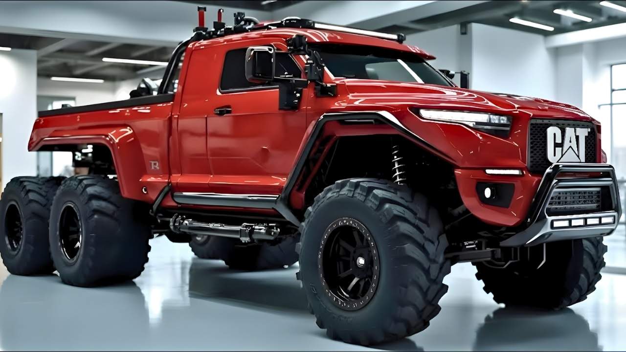 2026 Caterpillar Inc. Xenon Beast Truck — La Pickup Monstruo Estilo Militar que Impresiona