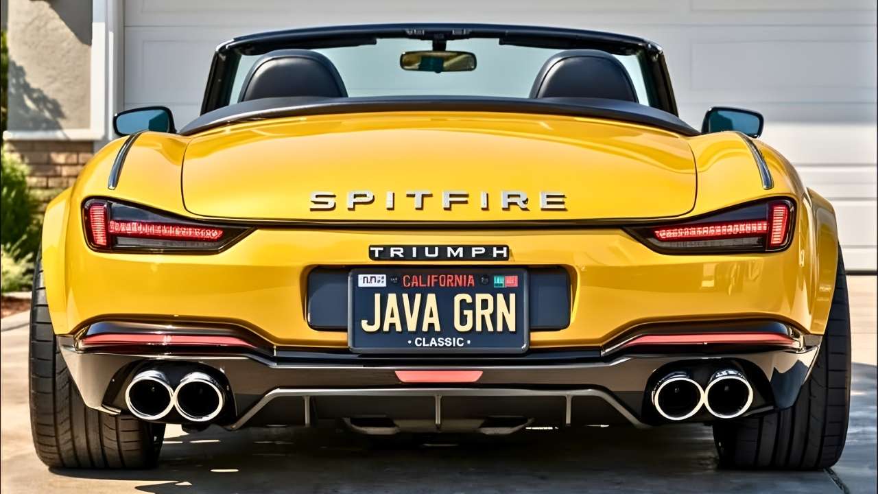 The Return of a Legend! 2026 Triumph Spitfire – Classic Meets Future Power