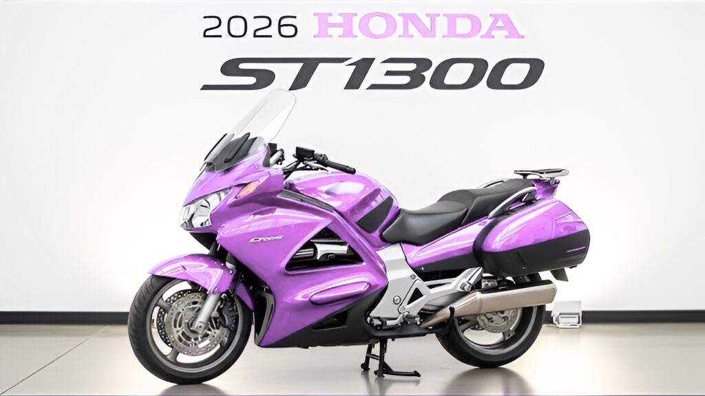 Honda ST1300 2026 – Turismo Deportivo con Potencia y Máxima Comodidad