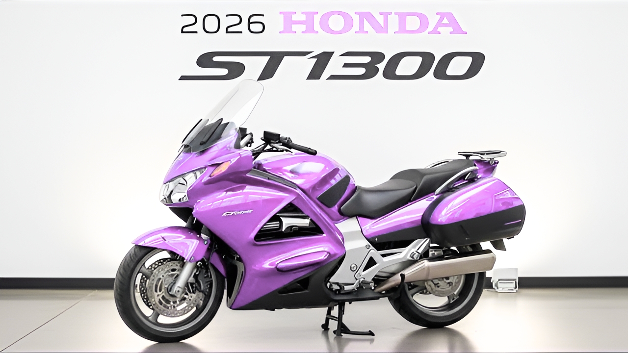 Honda ST1300 2026 – Turismo Deportivo con Potencia y Máxima Comodidad